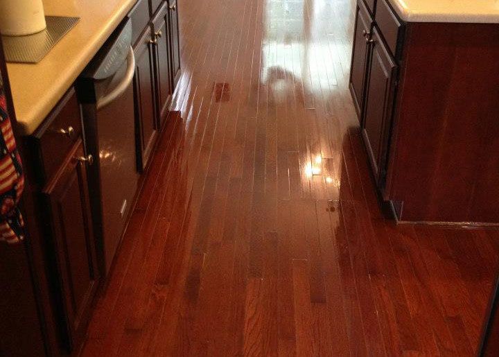 after hardwood floor resurfacing