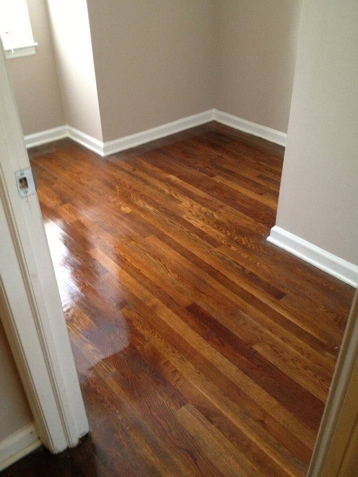 a fabulous floors chicago completed hardwood floor refinishing project.